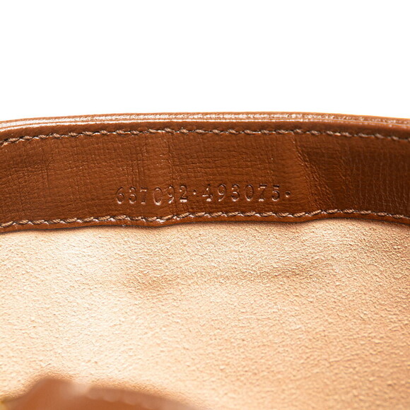 Gucci Jackie GG Supreme Ophidia Shoulder Bag Beige Multi Leather - Picture 8 of 8